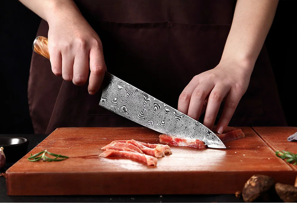 Pattern Kitchen Knife