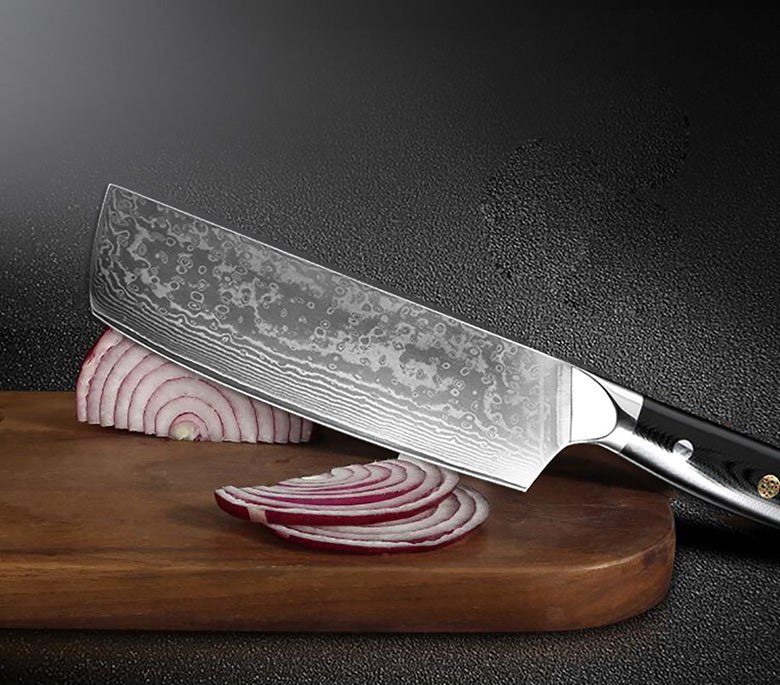 Japanese Damascus steel knife kitchen knife fruit knife