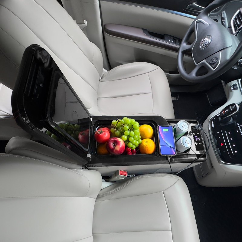 Portable Car Refrigerator Freezer Compressor 15 L Single Zone For Car Home