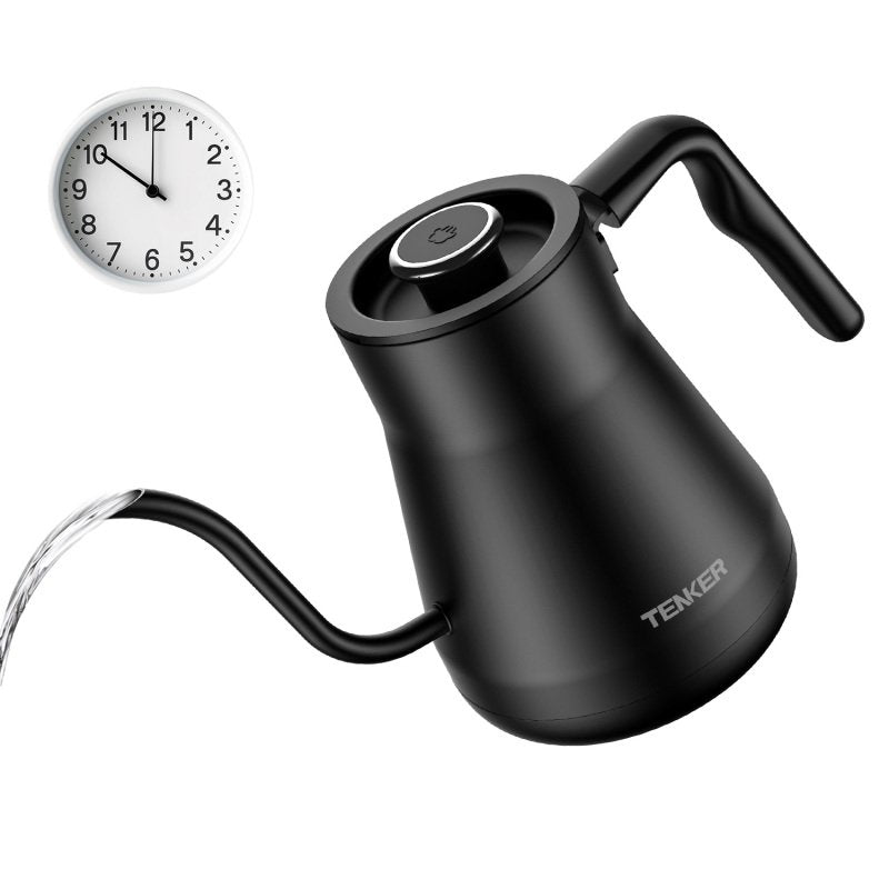 Gooseneck Electric Kettle With Temperature Control For Pour Over Coffee & Tea, Quick Heating, Hot Water Boiler, 1200W,Banned Platforms Amazon Tem