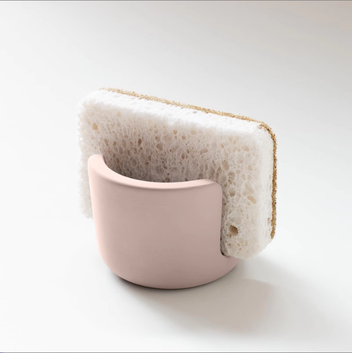 Diatom Mud Sponge Rack Kitchen & Bathroom Sink Caddy For Sponges Scrubbers