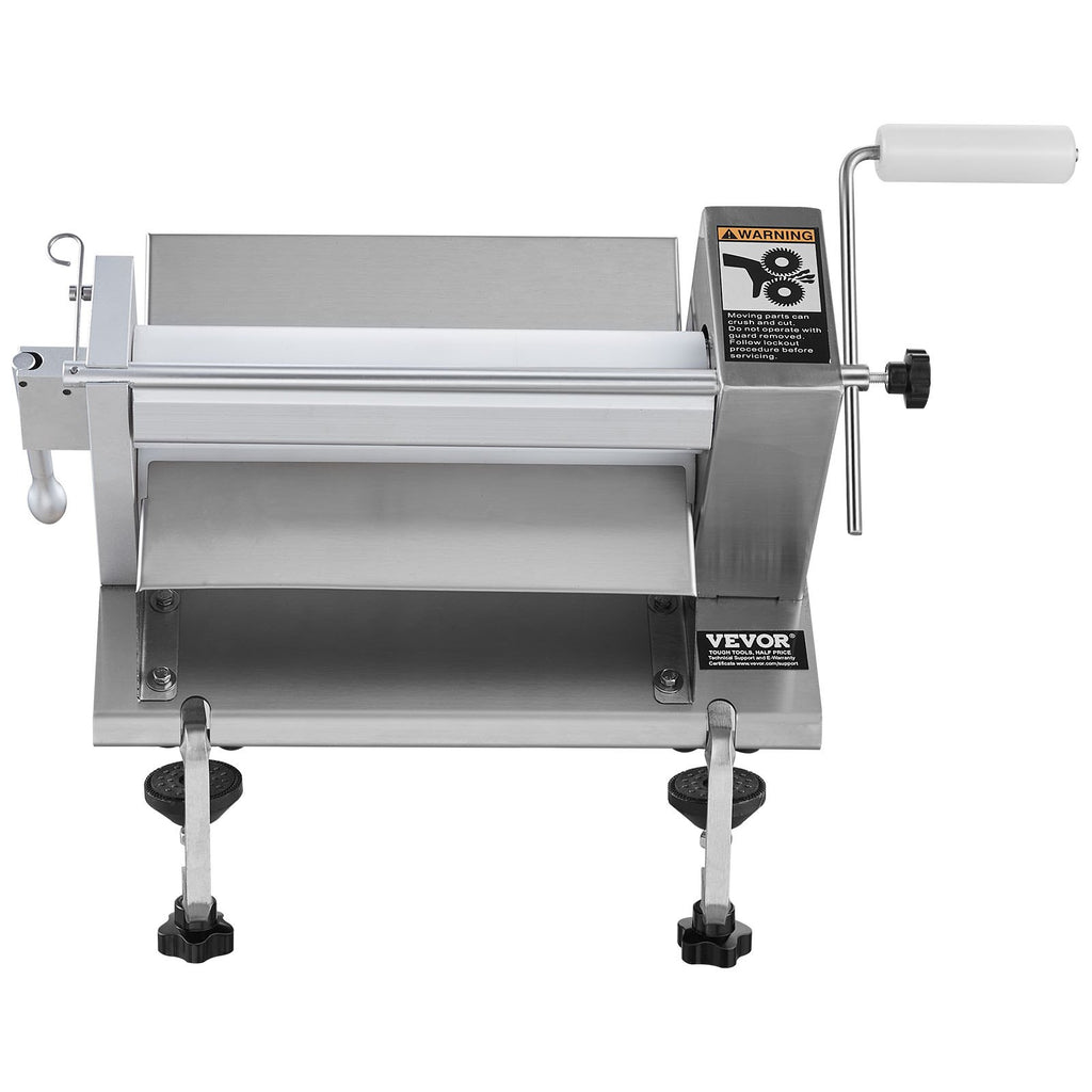 Manual Dough Sheeter Machine Max 1/2' Dough Roller Pastry Press Machine