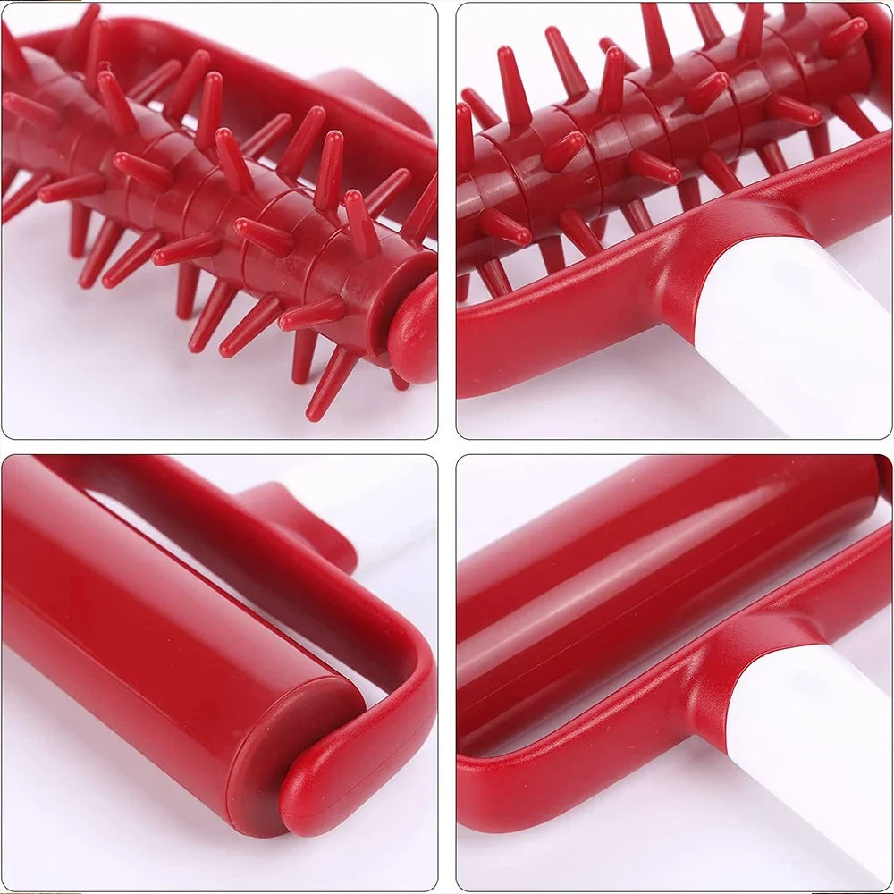 Pizza Dough Docker and Roller Set | Pastry Pizza Pie Rolling Pin Baking Tools