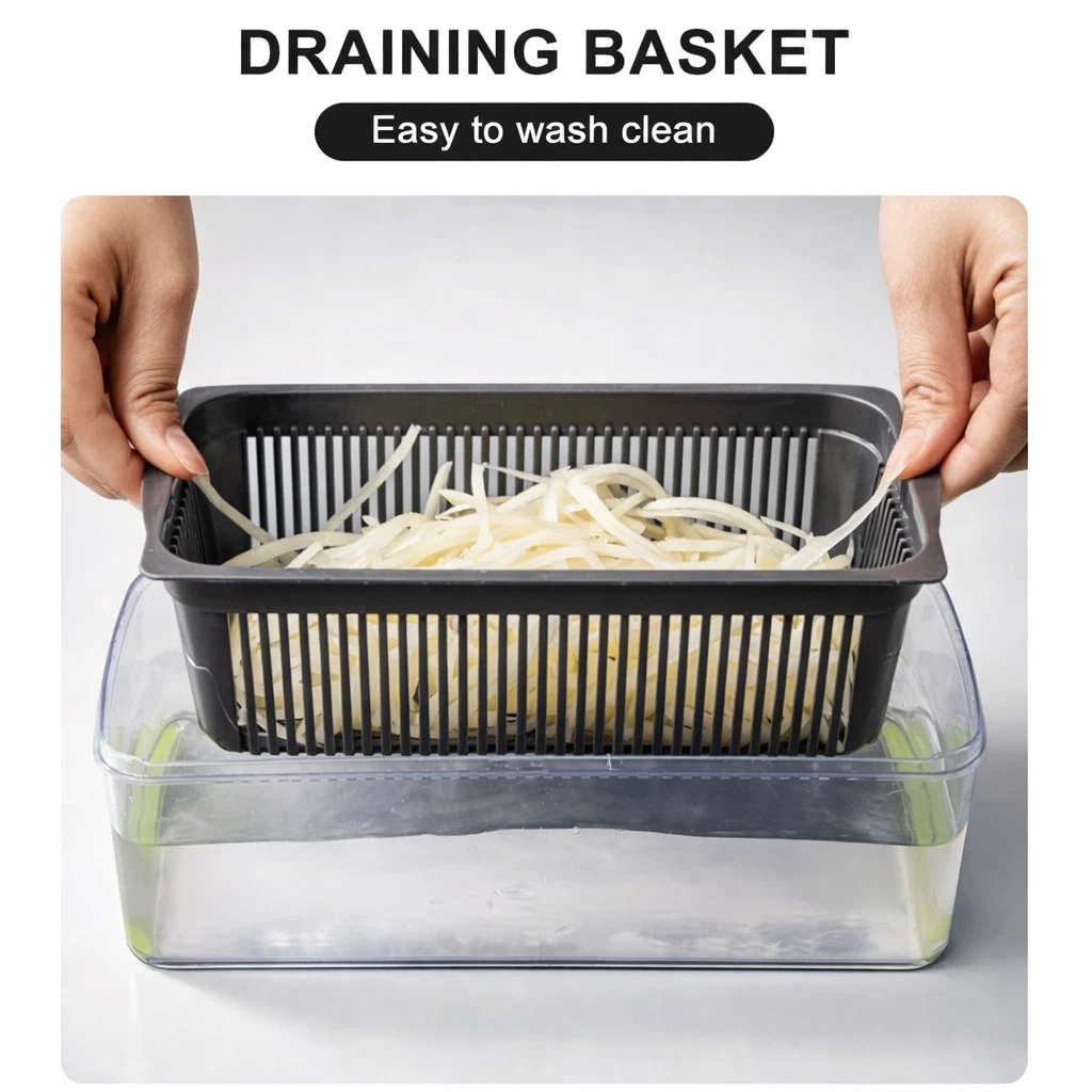 16 In 1 Vegetable Chopper Fruit Salad Mandolin Slicer Food Dicer Cutter Peeler