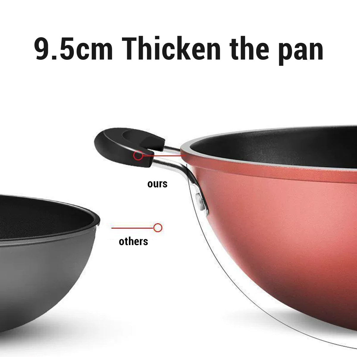 Cast Iron Nonstick Frying Pan Skillet Dishwasher Safe Compatible With Induction Gas Stovetop Universal For Frying Eggs Steak Pancakes Breakfast 2