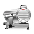 Meat Slicer Machine,8.5/10 Inch Commercial Meat Slicer, 240W Frozen Meat Cheese Deli Slicer,Premium Chromium-plated Steel Blade Semi-Auto Foody S