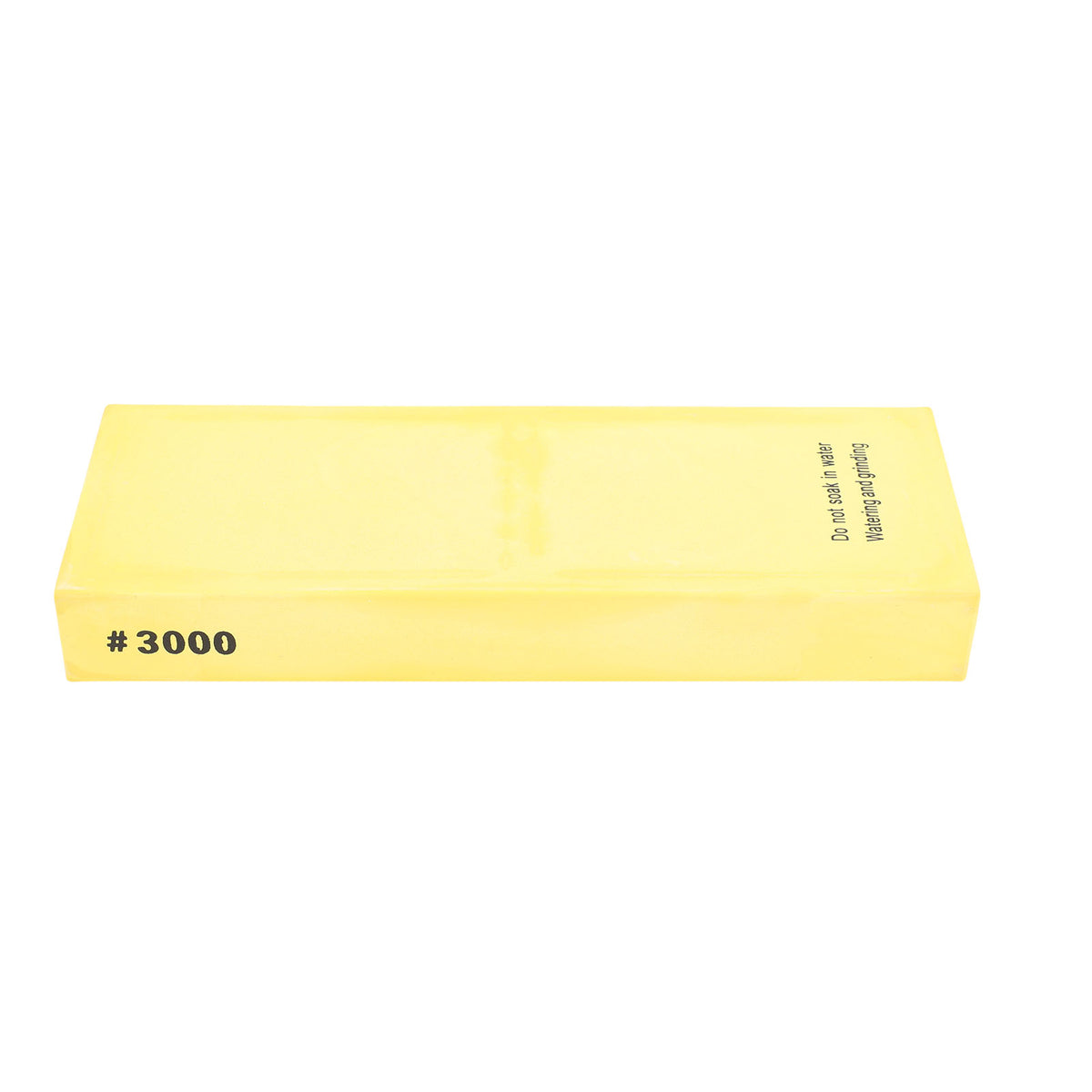 Sharpening Stone Yellow 3000 Grit Professional Whetstone With Anti Slip Base For Kitchen Cutters Scissors