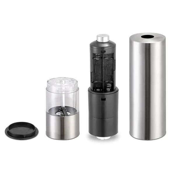 Electric Salt Pepper Grinder With Light Adjustable
