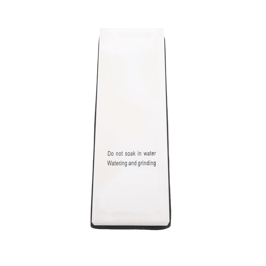Grit 10000 Sharpening Stone White Corundum Fine Polishing Whetstone With Angle Guide Anti Slip Base For Kitchen