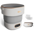 && Promotion Mini Portable Laundry Washer Machine Ideal For Dorm Home And Camping Can Foldable For Small Space