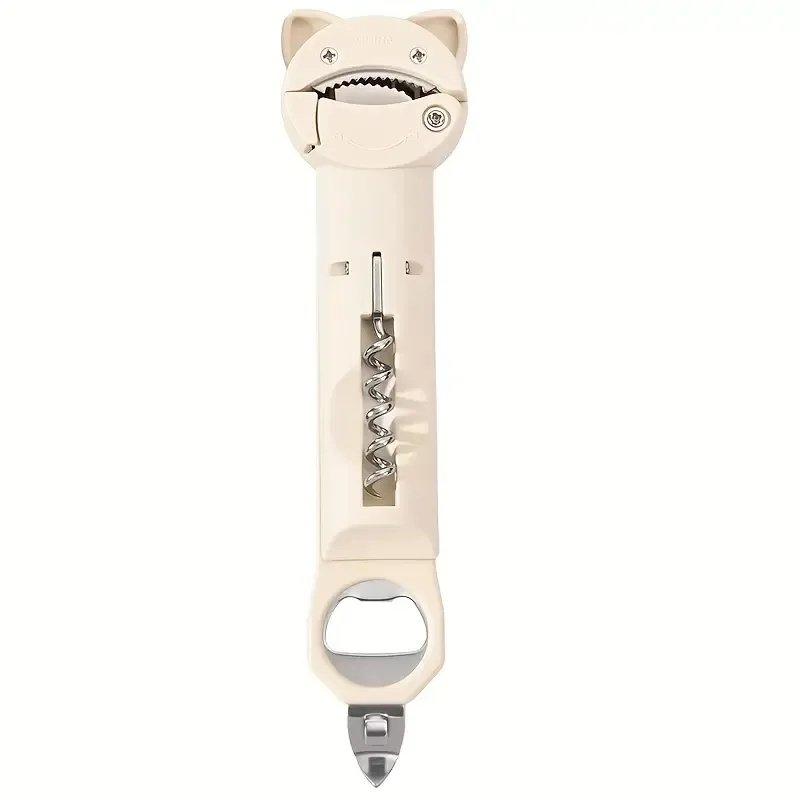 4-in-1 And 5-in-1 Can Openers And Bottle Openers, Suitable For Seniors With Arthritis And Hand Weakness, Multifunctional Retractable Magnetic Can