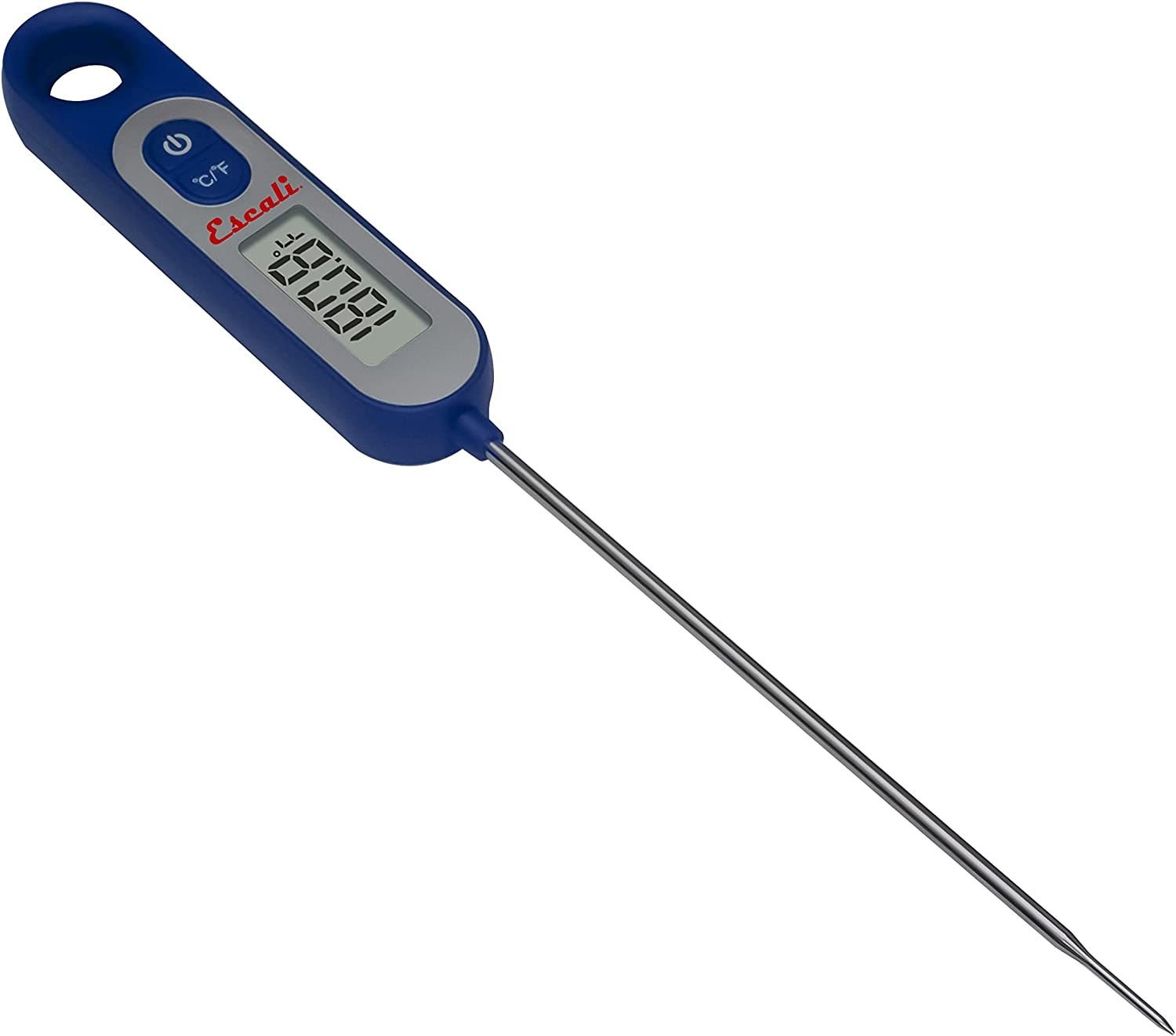 Escali AH1 Stainless Steel Oven Safe Meat Thermometer; Extra Large 2.5-inches Dial; Temperature Labeled for Beef; Poultry; Pork; and Veal Silver