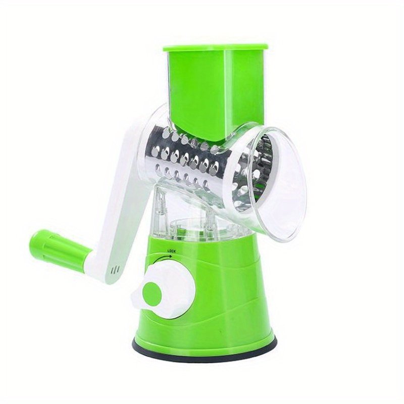 1 Set; 4in1; Vegetable Slicer; Multifunctional Fruit Slicer; Manual Food Grater; Rotary Cutter; Vegetable Grinders; Kitchen Stuff; Kitchen Gadget