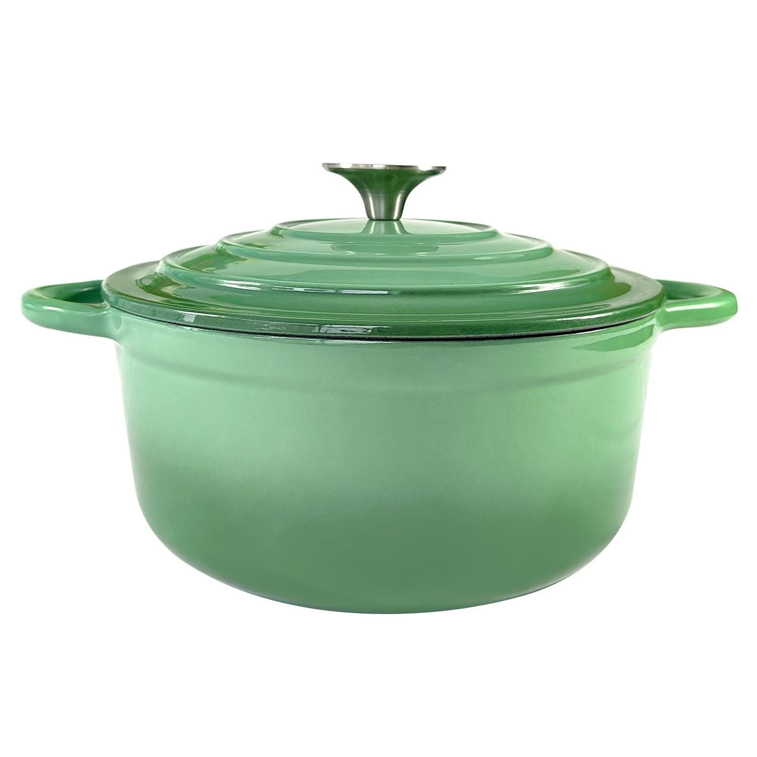Dutch Oven,Dutch Oven Pot with Lid,5 QT Enamel Dutch Ovens with Dual Handles,Cast Iron Pot for Braiser,Cooking,Gifts for Family