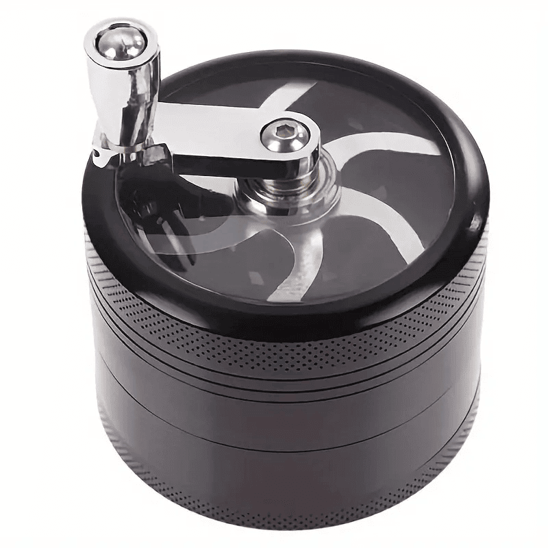 Herb Grinder Spice Herbal Metal Crusher Handle Hand Muller