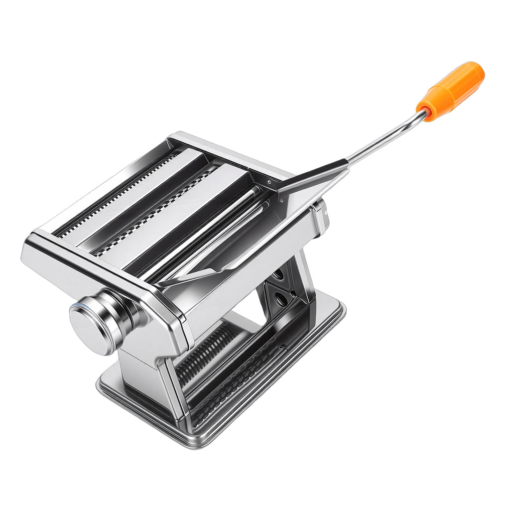 Pasta Maker Adjustable Multifunctional Manual Noodle Maker Machine With Hand Crank And Cutter For Spaghetti Fettuccini Dumpling Skin