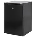 Upright Freezer, 3 Cu Ft Small Freezer with Reversible Single Door, Adjustable Thermostat for Home, Apartment, Black