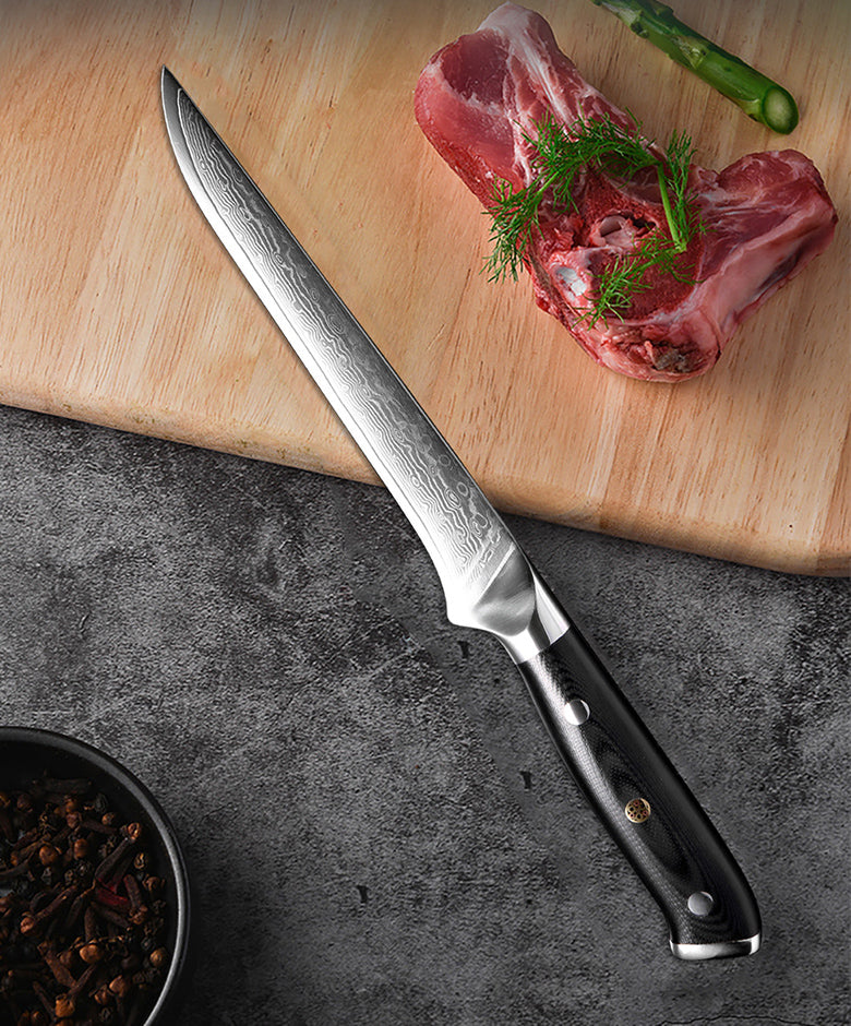 Japanese Damascus steel knife kitchen knife fruit knife