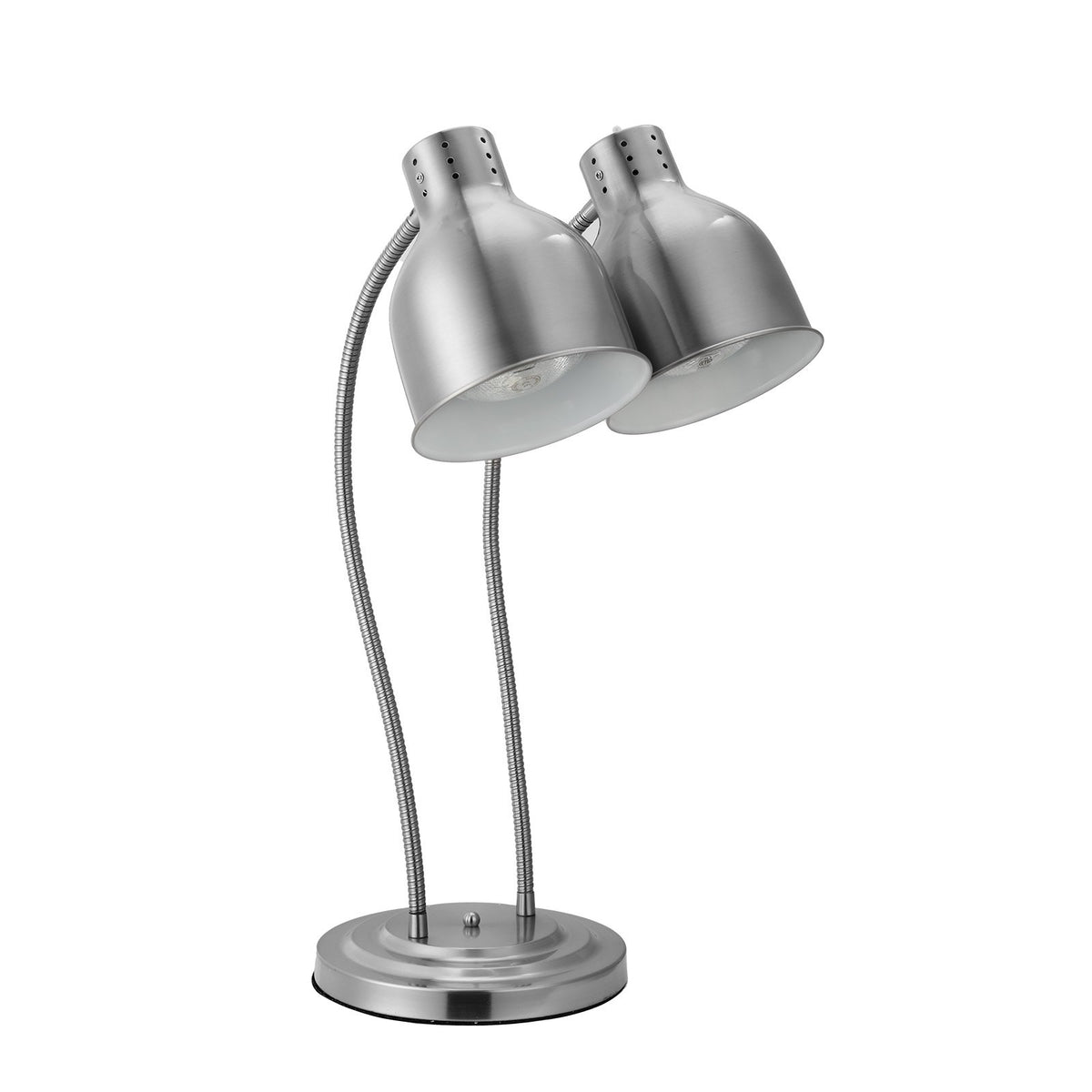 Commercial Food Heat Lamp 2-head Electric Catering For Food Restaurant & Buffet