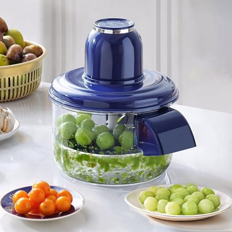 Ormos Electric Grape Peeling Machine - Automatic Garlic & Tomato Peeler, Rechargeable Fruit Skin Remover Tool For Small Fruits, Home Kitchen Gadg