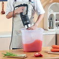 Commercial Immersion Blender, 750W 12' Heavy Duty Hand Mixer, Variable Speed Kitchen Stick Mixer With 304 Stainless Steel Blade, Multi-Purpose Po