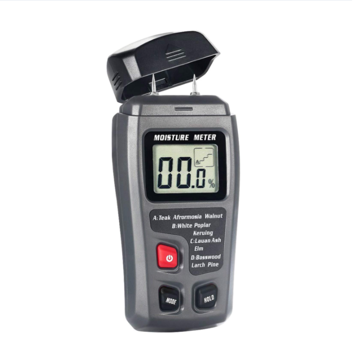 Digital LCD Wood Meter Detector Tester Wood Firewood Paper Cardboard