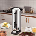 Commercial Coffee Urn 65 Cup Stainless Steel Coffee Dispenser Fast Brew