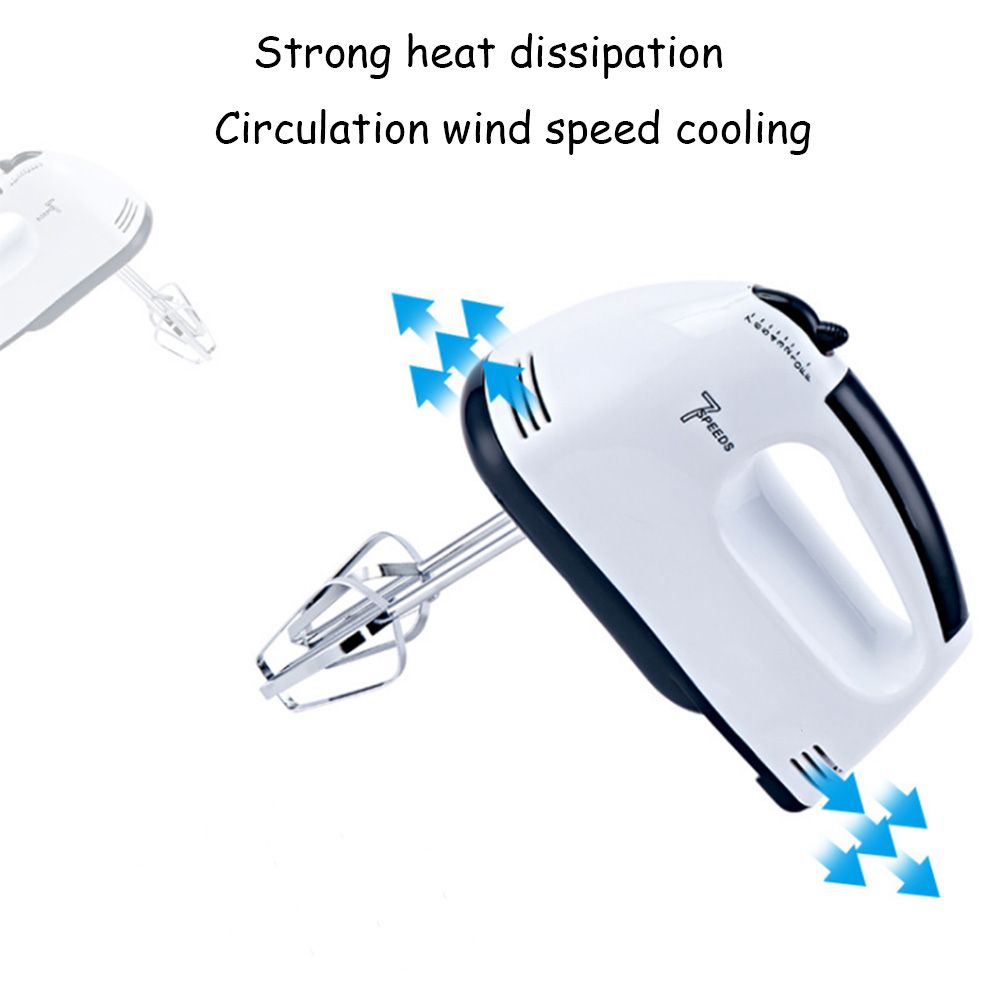 Multifunctional 7 Speed Mini Mixer Electric Food Blender Handheld Mixer Egg Beater Automatic Cream Food Cake Baking Dough Mixer