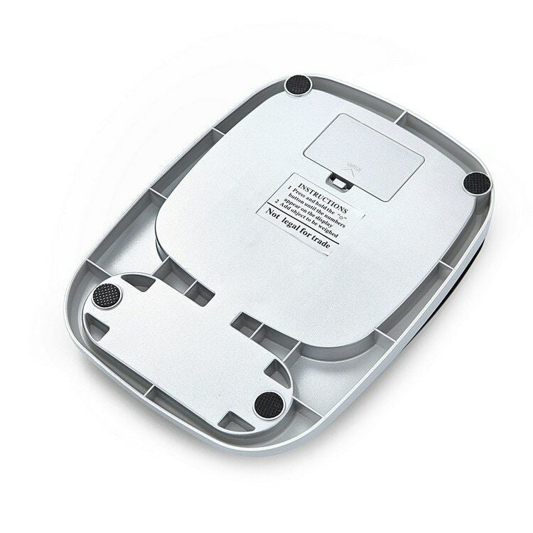 Supermarket Kitchen Scales Stainless Steel Weighing For Food Diet 22lb(1oz) Balance Measuring LCD Precision Electronic Vegetable Mark; Postal Sca