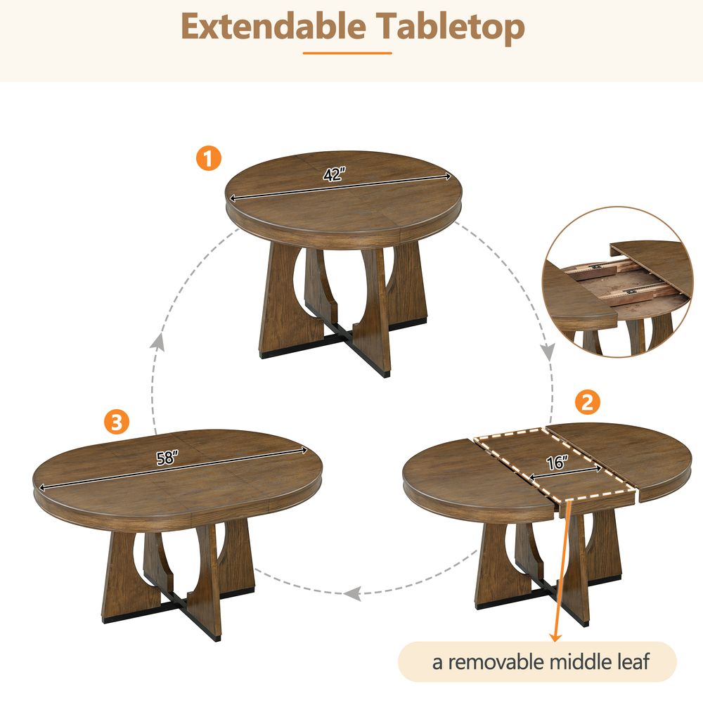 5 Piece Dining Table Set