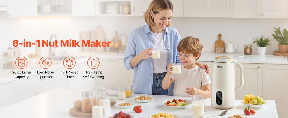 6-in-1 Nut Milk Maker