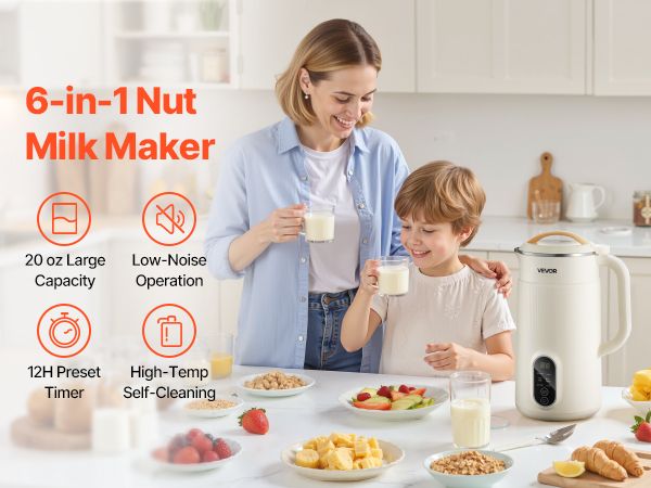 6-in-1 Nut Milk Maker