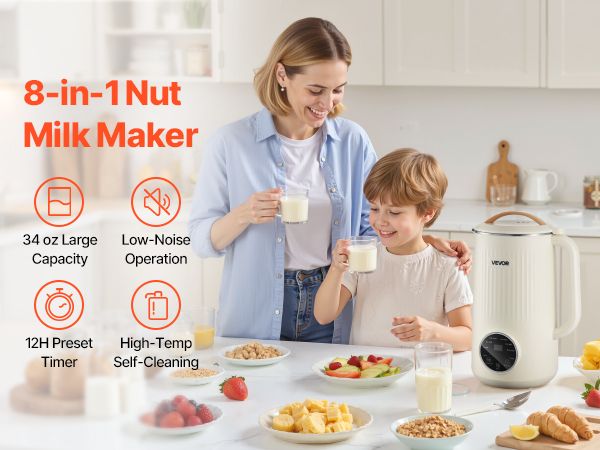 8-in-1 Nut Milk Maker