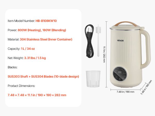 8-in-1 Nut Milk Maker