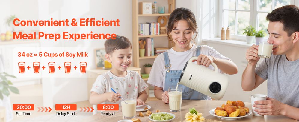 8-in-1 Nut Milk Maker