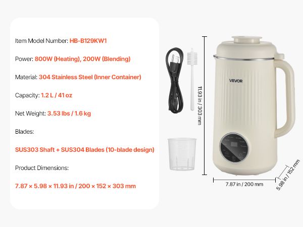 8-in-1 Nut Milk Maker