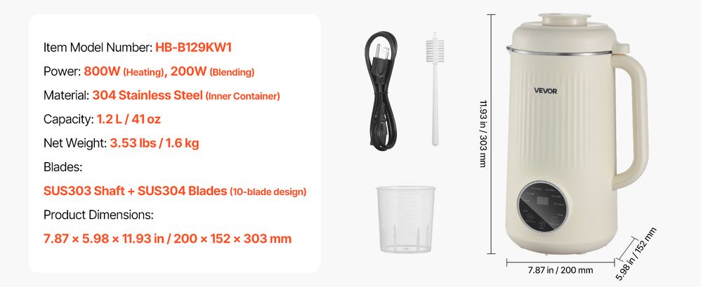 8-in-1 Nut Milk Maker