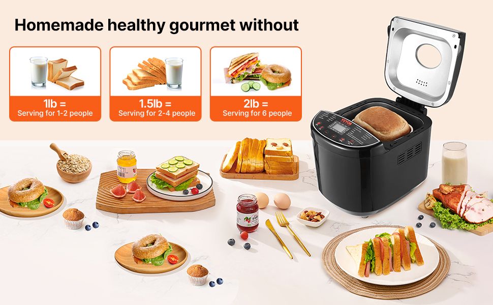 Multi-functional Fully Automatic Bread Maker