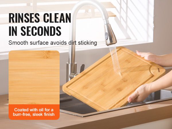 3-Piece Cutting Board Set Configuration 9 x 6 in, 12 x 8 in, and 15 x 10 in