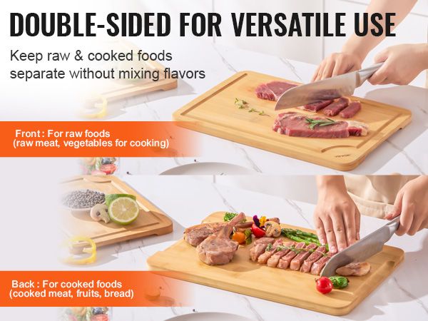 3-Piece Cutting Board Set Configuration 9 x 6 in, 12 x 8 in, and 15 x 10 in