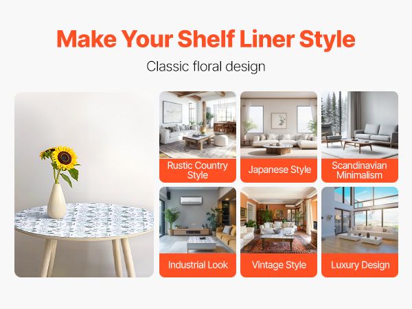 PVC Drawer &amp; Shelf Liner