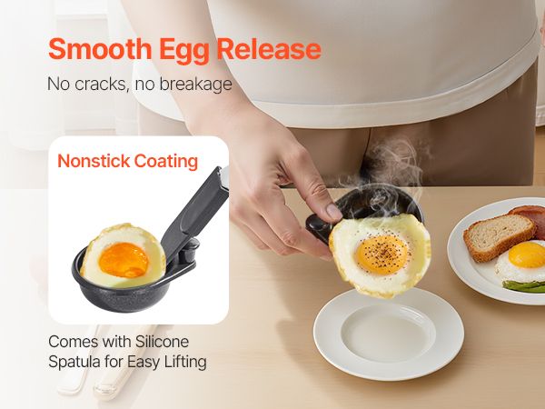 Detachable Nonstick Egg Poacher Pan