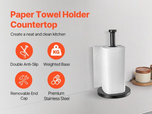 Paper Tower Holder Countertop