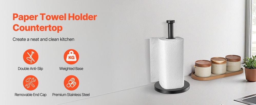 Paper Tower Holder Countertop