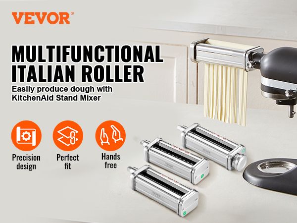 Pasta Attachment for KitchenAid Stand Mixer