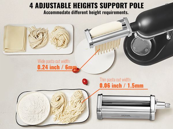 Pasta Attachment for KitchenAid Stand Mixer