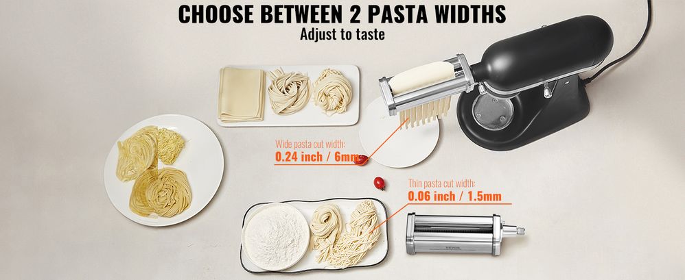 Pasta Attachment for KitchenAid Stand Mixer